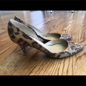 J crew leopard pumps size 9